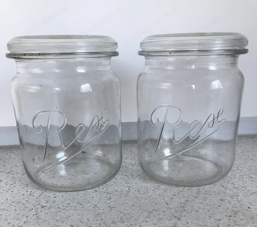  20 Stk. Weckgläser zu verschenken