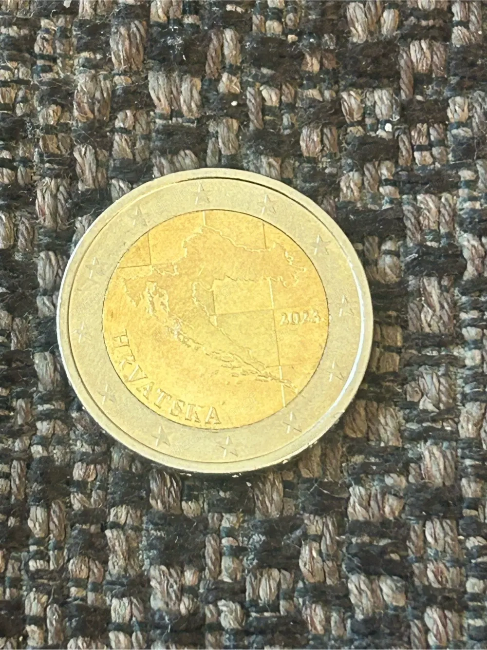 2 Euro Umlaufmünze Kroatien 2023