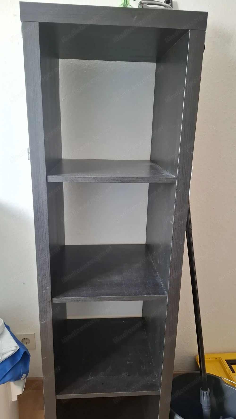 Regal schwarz 3 Böden