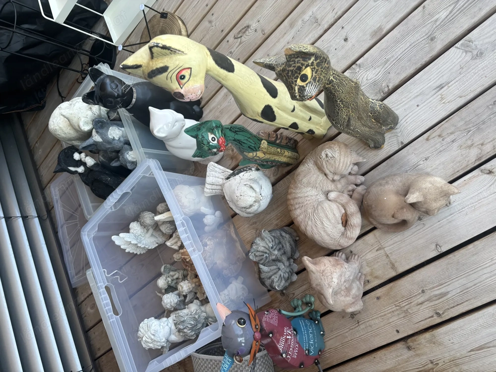 Diverse Engel und Katzen Deco 