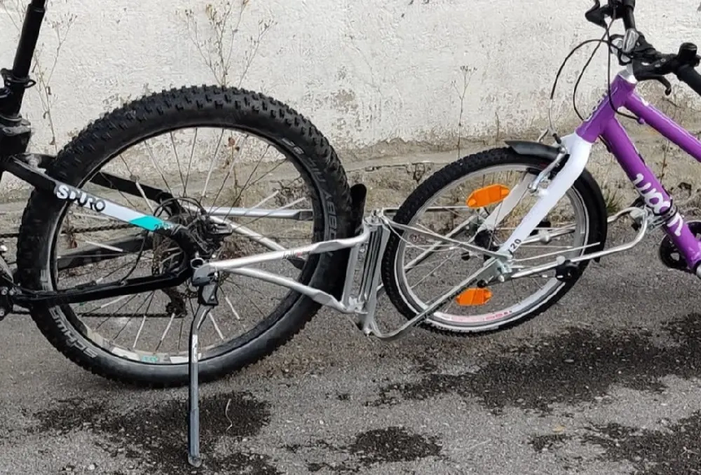 Tandemkupplung Fahrrad follow me