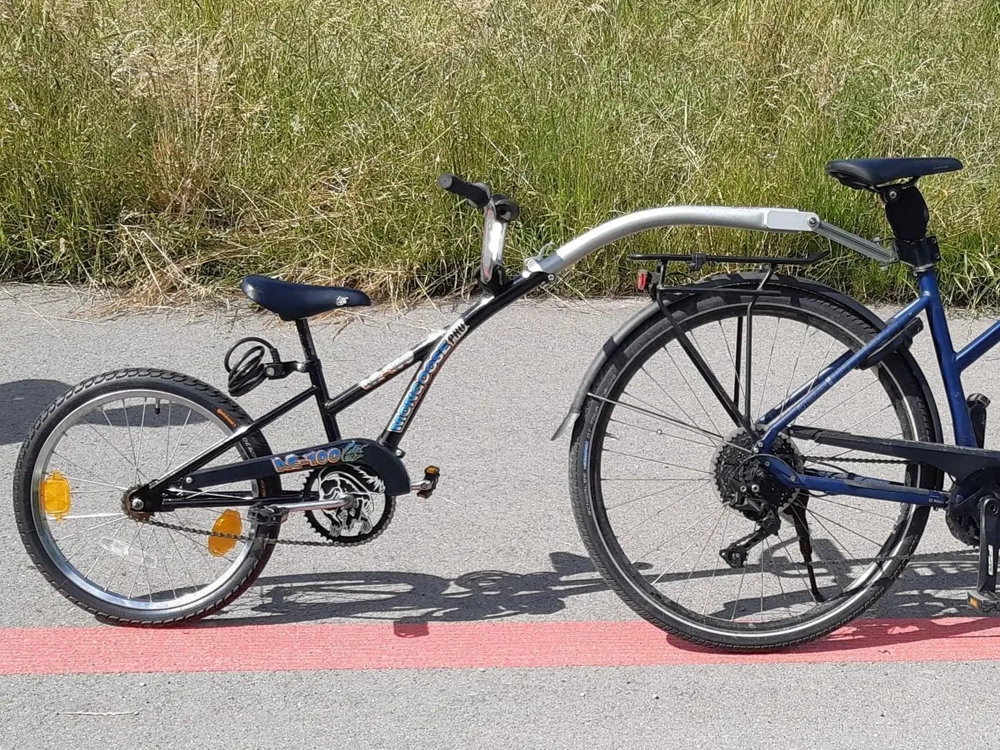 Kinder-Nachlauf-Rad (Nachläufer, Tandem, Nachlaufrad)