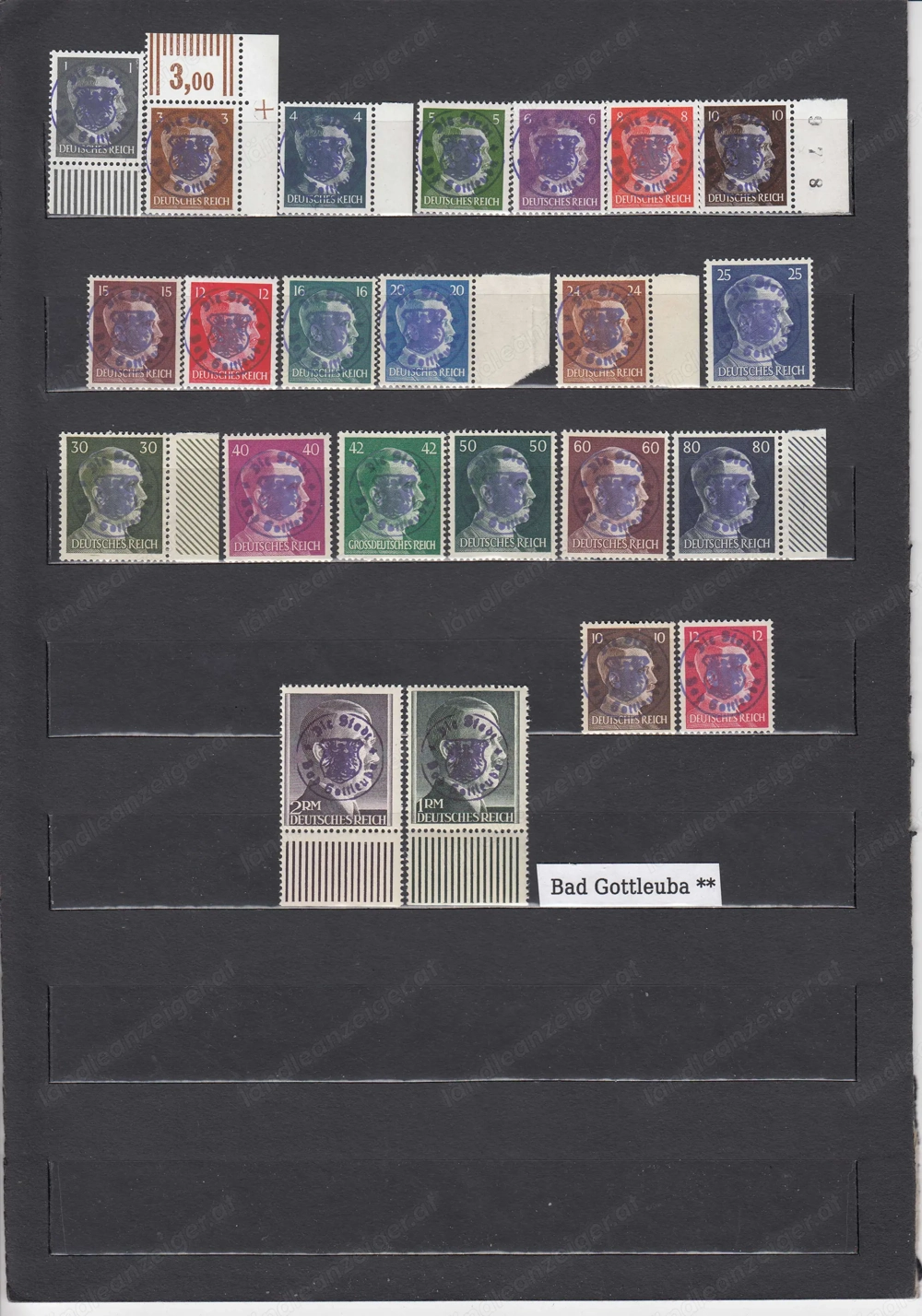 Sammlung Deutschland 1945 Postfrisch 1-80 + 1-5 RM 10 12 Pfg. StTdr. ab 45.- 