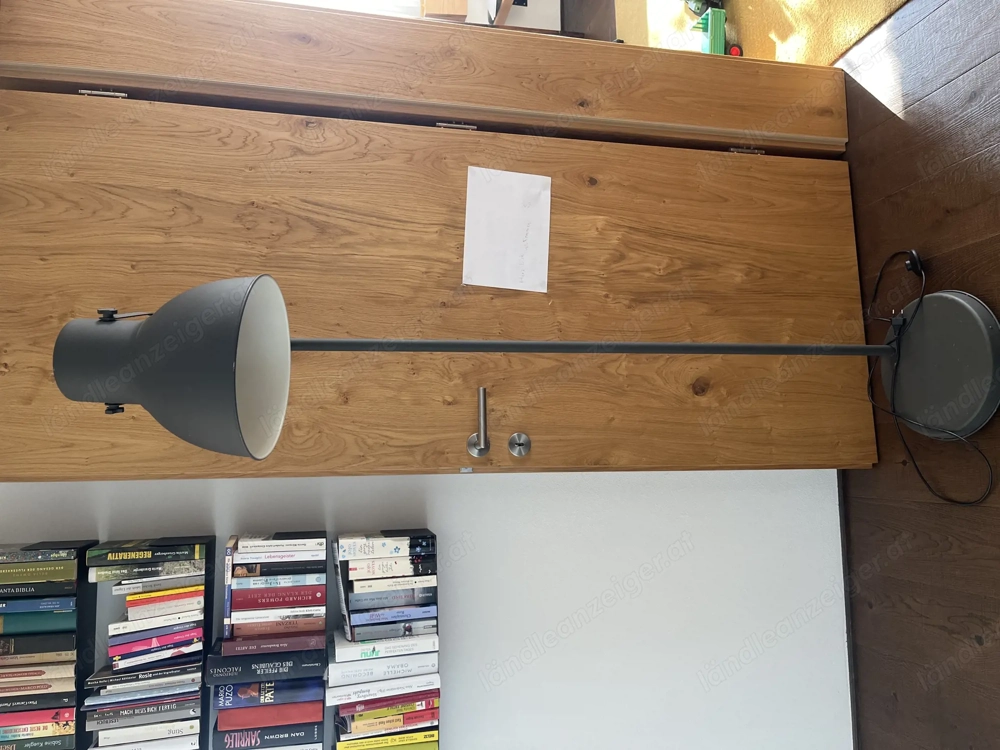 HEKTAR Stehlampe, dunkelgrau