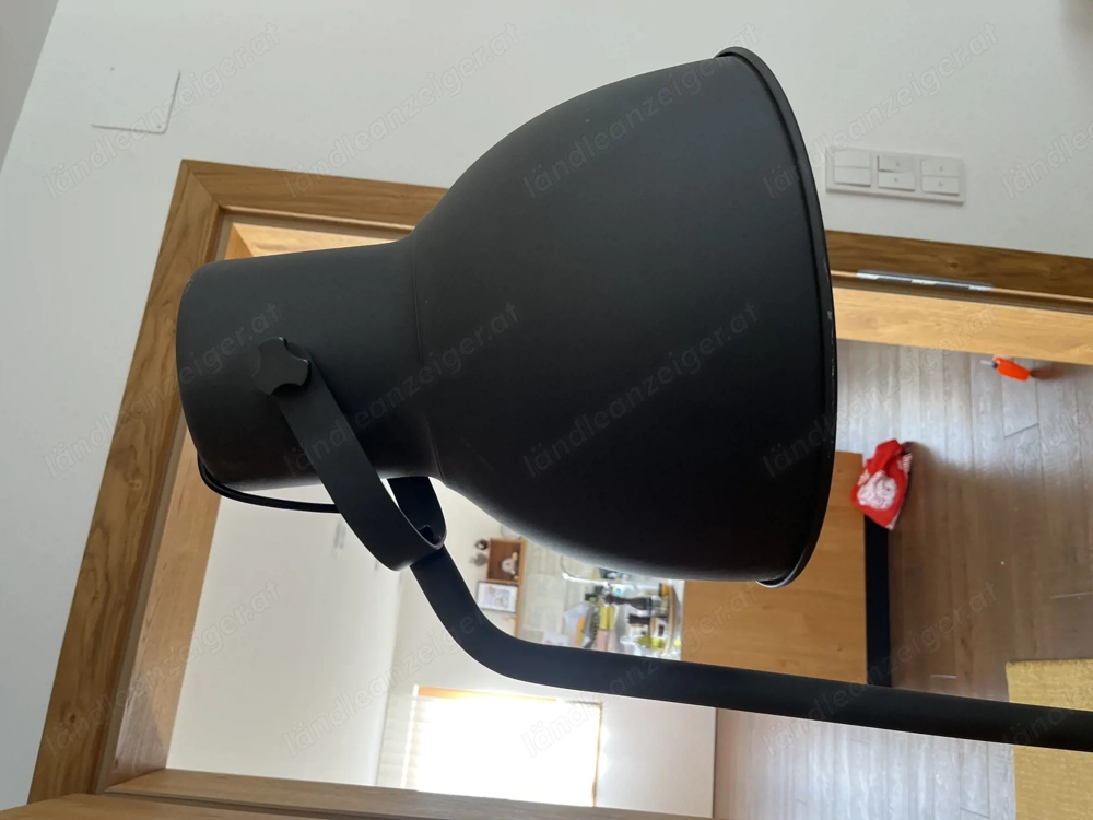 HEKTAR Stehlampe, dunkelgrau