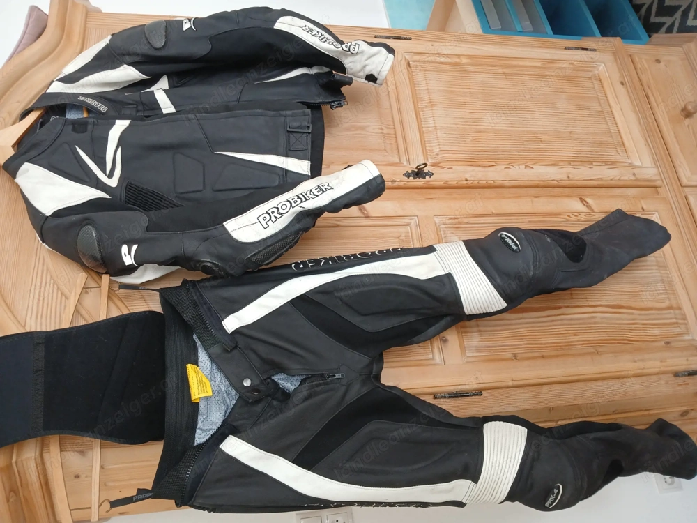 Lederkombi 2 teilig Grösse 54