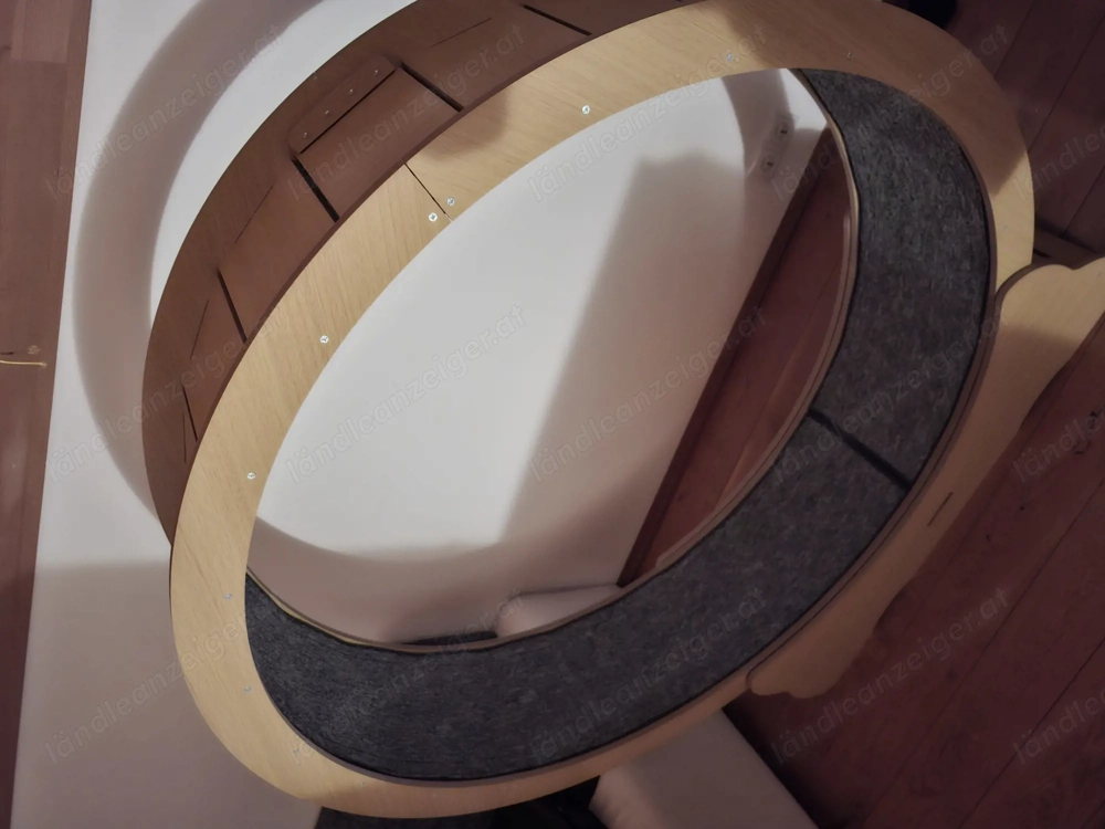 noviclass  Katzenlaufrad Baghira Größe XXL | 132cm Durchmesser Artgerecht für große Katzen