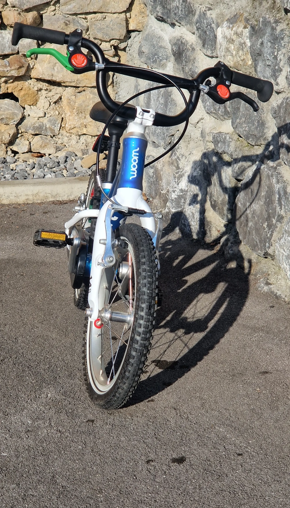 Woom GO 2 Kinderfahrrad 14 Zoll - metallic blue 