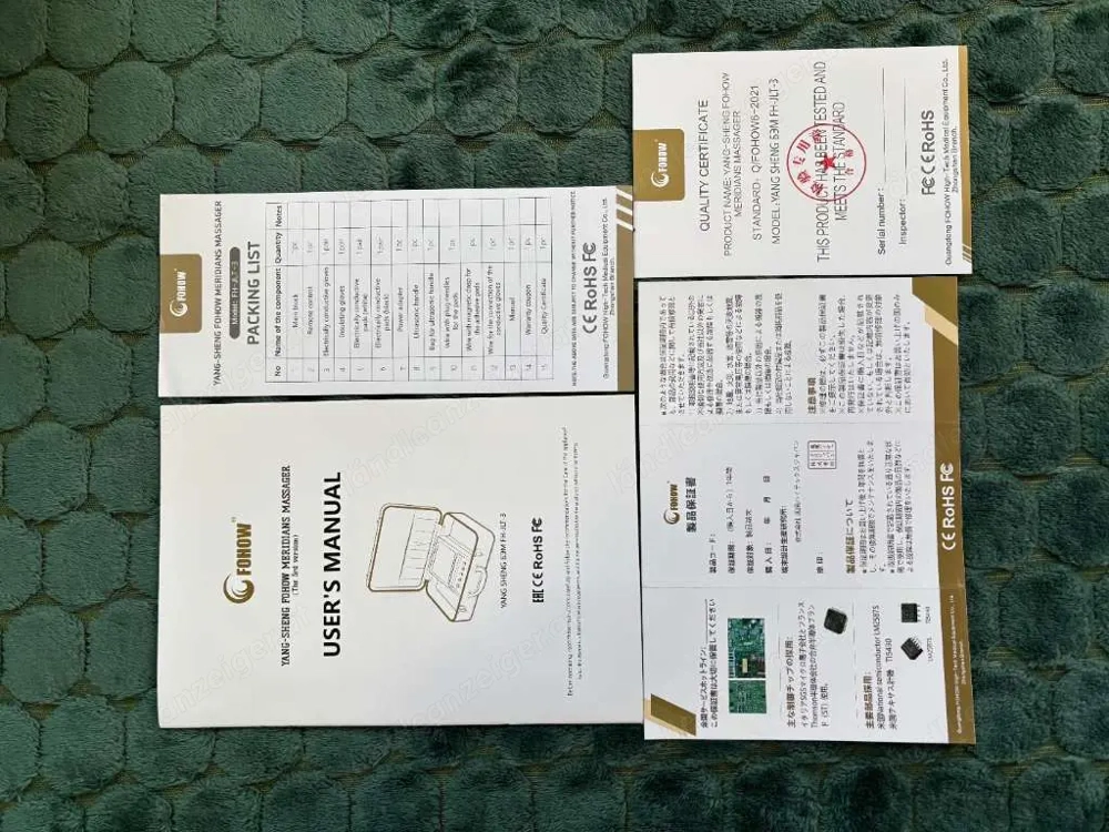 FOHOW 3.0 - fast neu - Komplettset -  Fixpreis