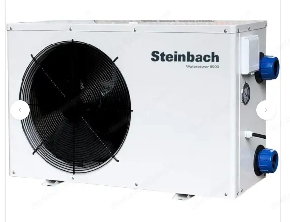 Luft-Wärmepumpe und Sandfilteranlage für Schwimmbad