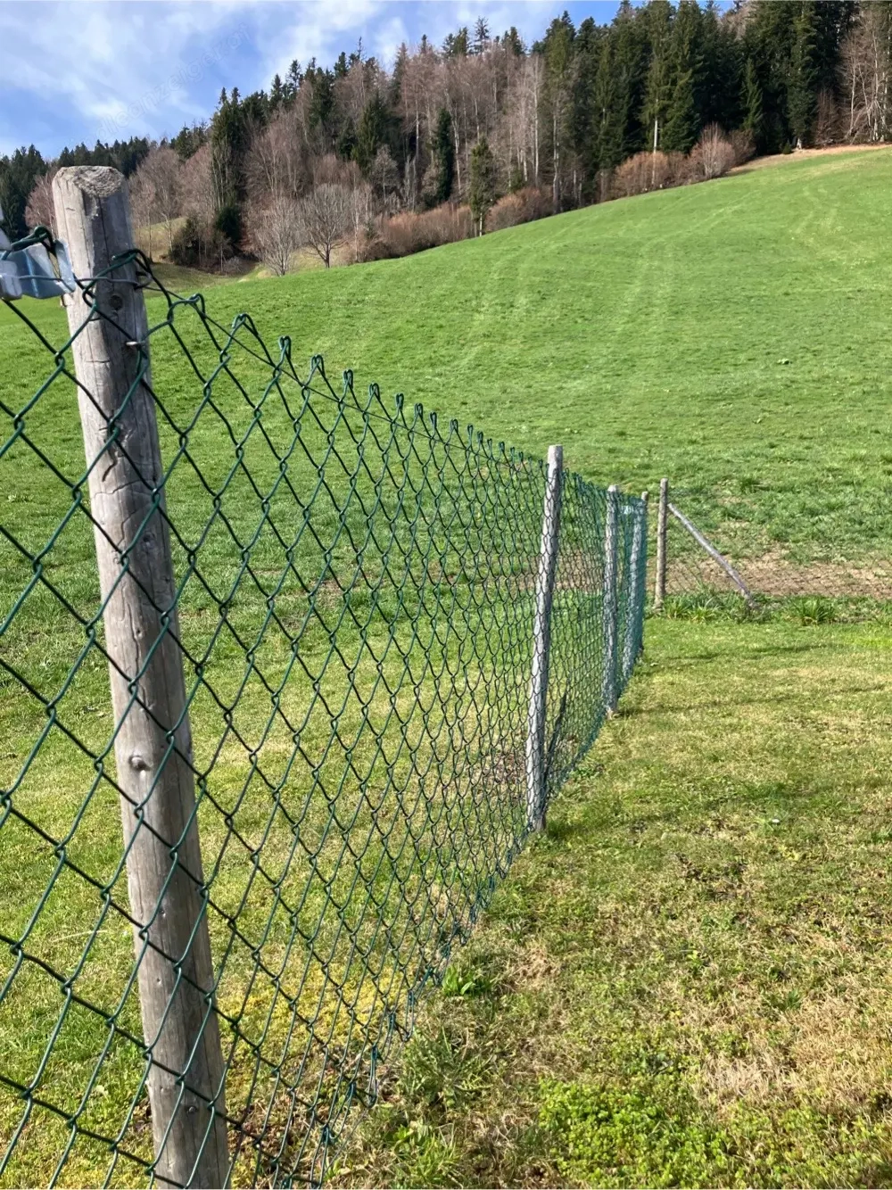 Maschendrahtzaun Höhe: 1m