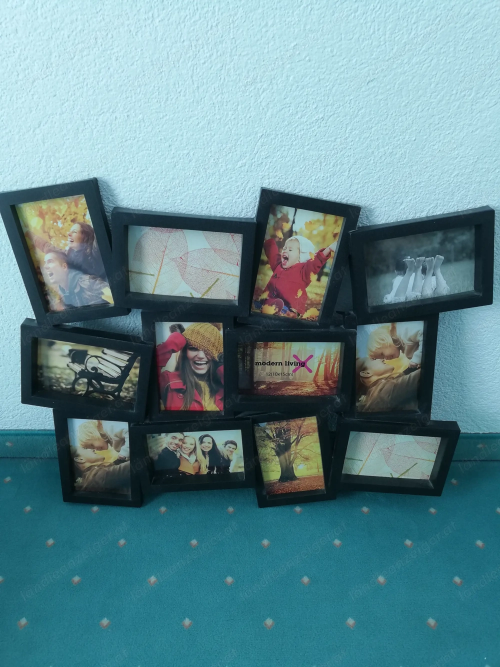 Bilderrahmen für 12 Fotos zu verschenken 