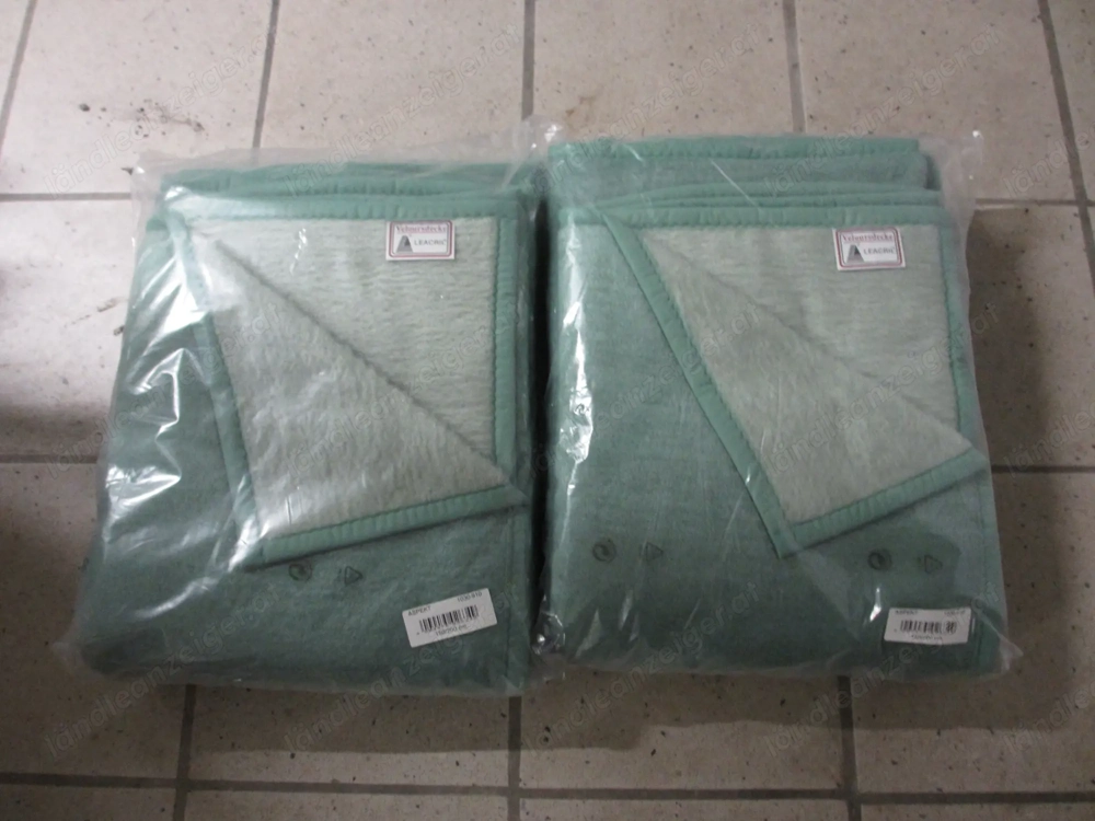 Wohndecken mintfarben 150 x 200 cm