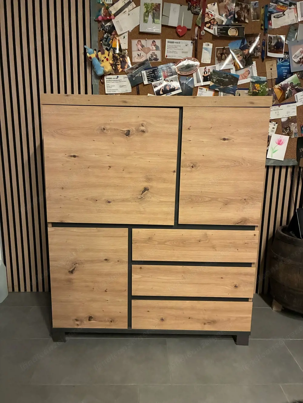 Komode in eichen optik