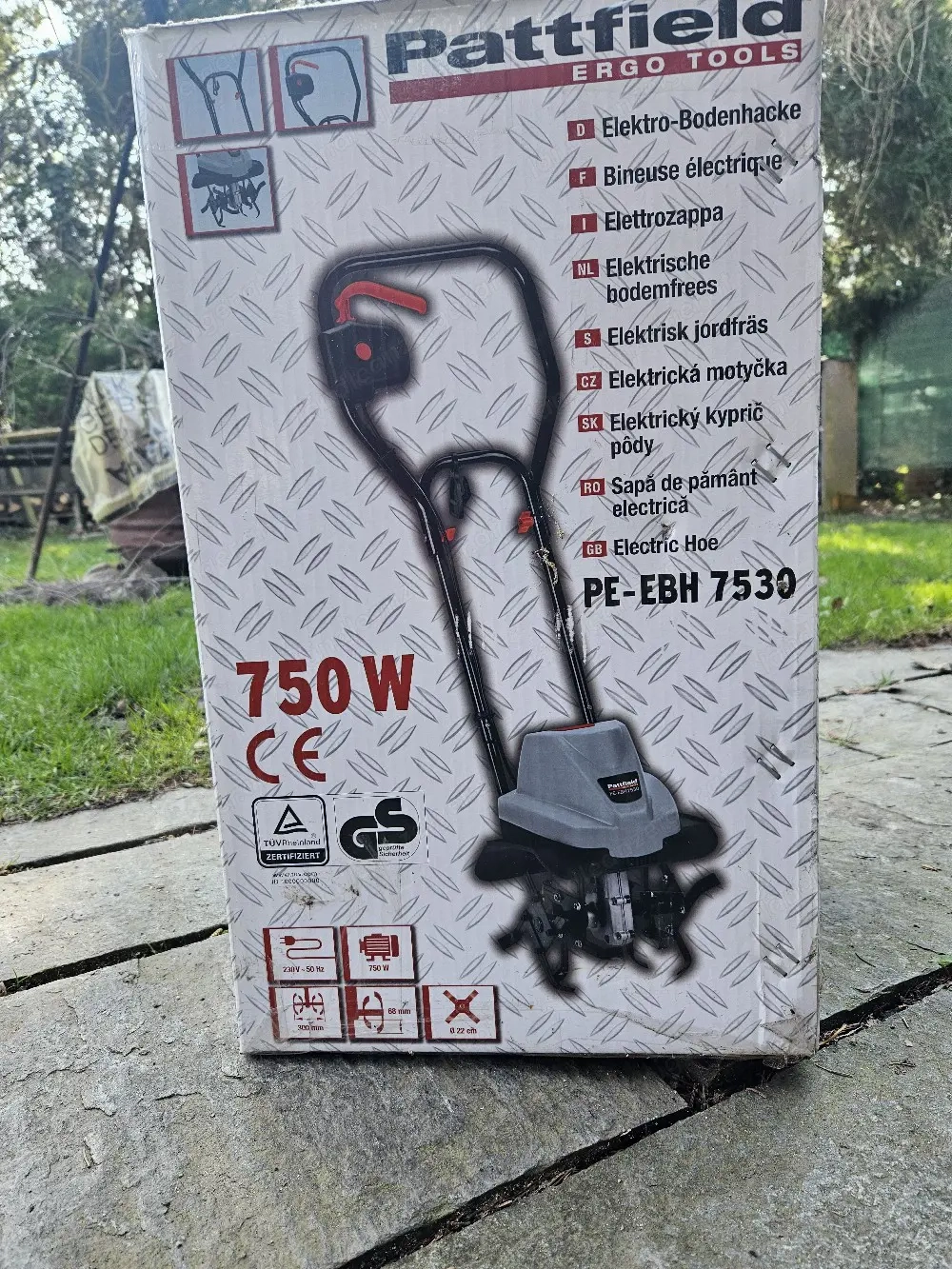 Elektrische Bodenhacke.