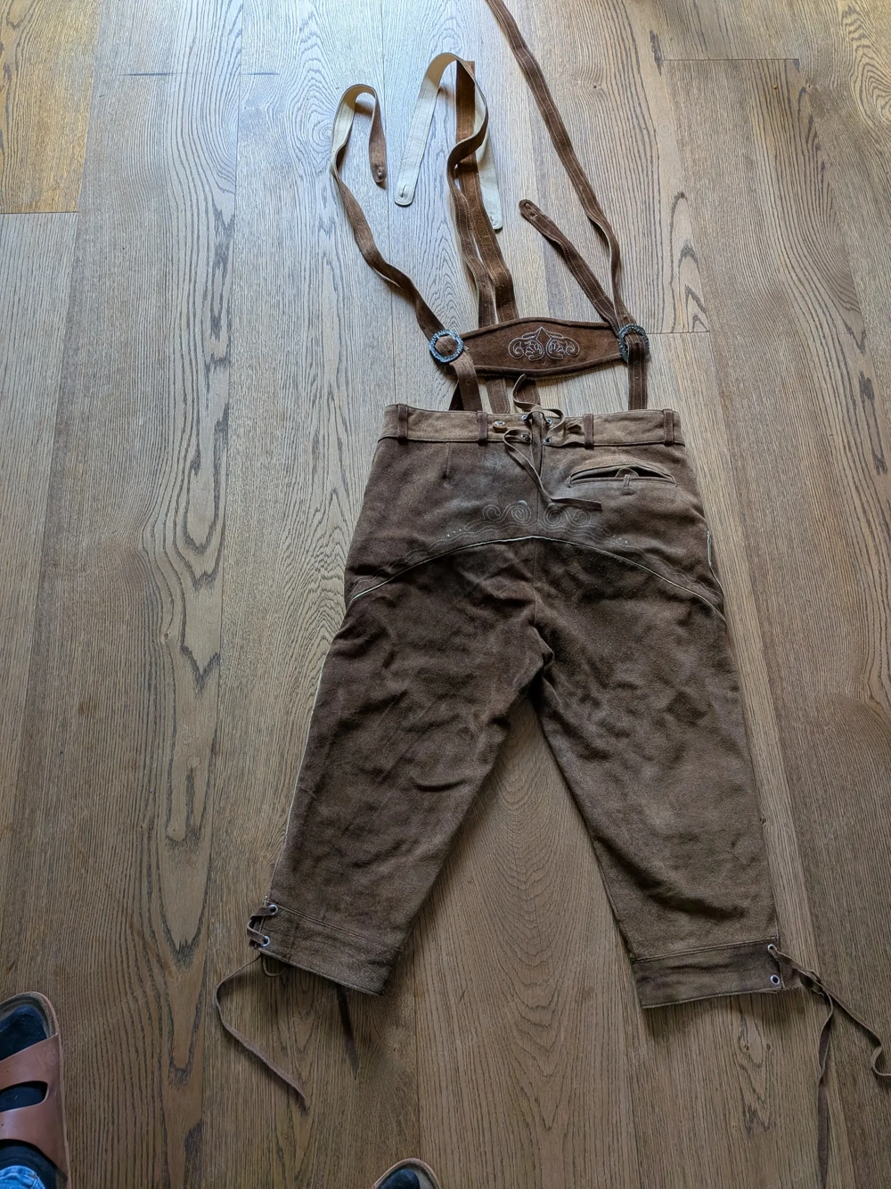 Lederhose Herren Gr. 50 3 4