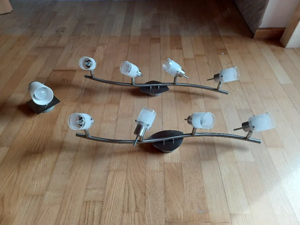 Lampen, 3er Set, Edelstahl