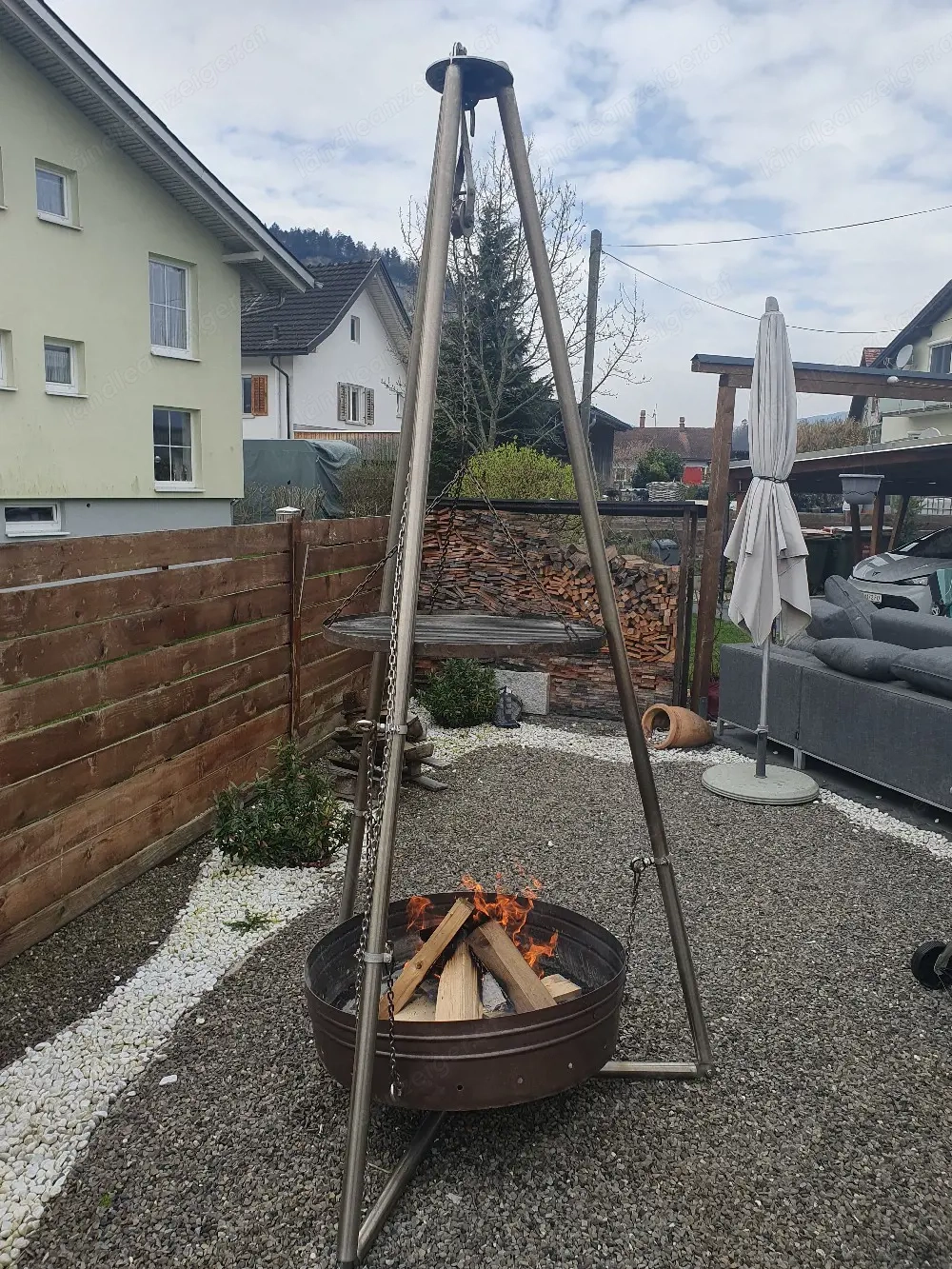 Feuerschale Grill XXL