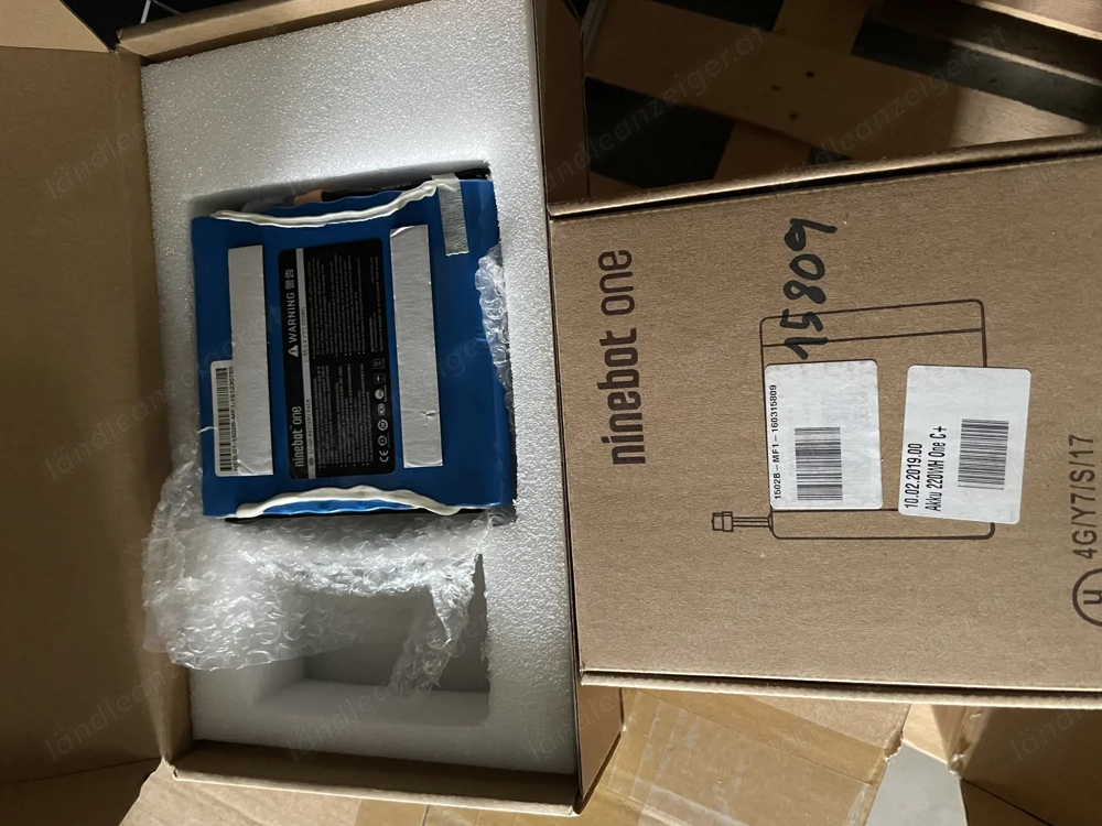 Akku (neu) für Ninebot ONE C+ (auch passend für E   E+ sowie C)
