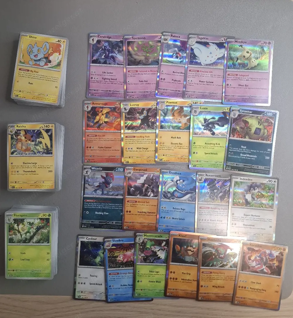 Pokemon Karten - Englisch