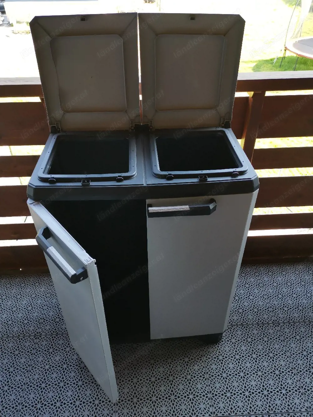 Recyclingschrank, Müllstation 