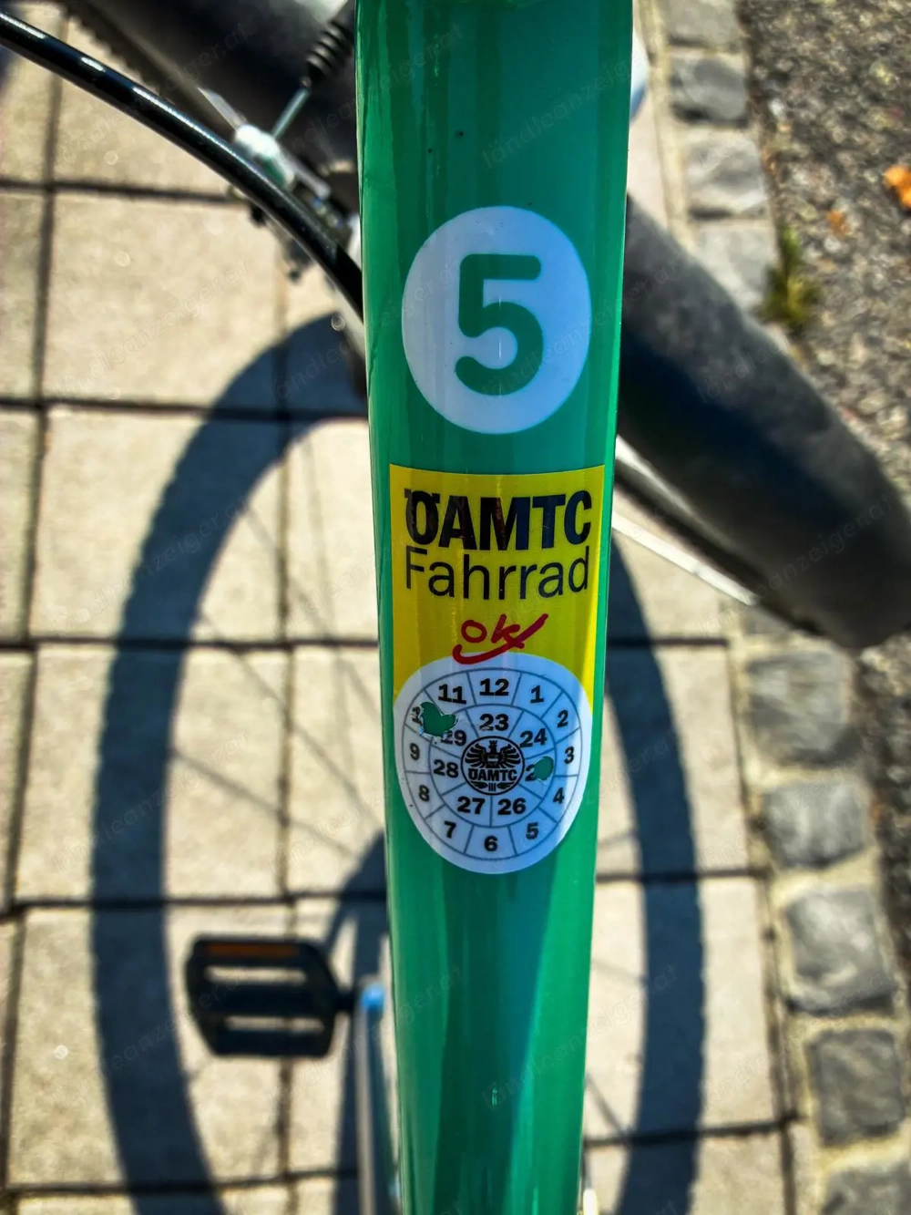 Kinderfahrrad WOOM 5 Farbe mint