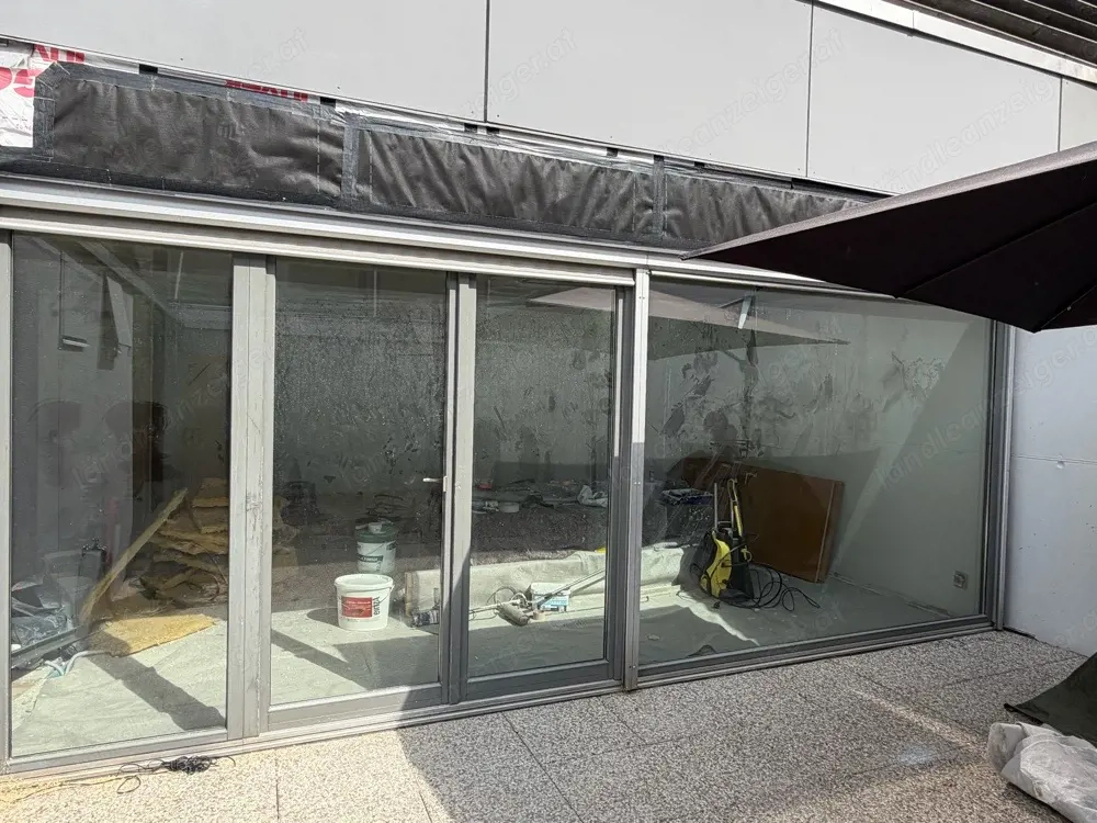 ganzes Glaselement Fenster