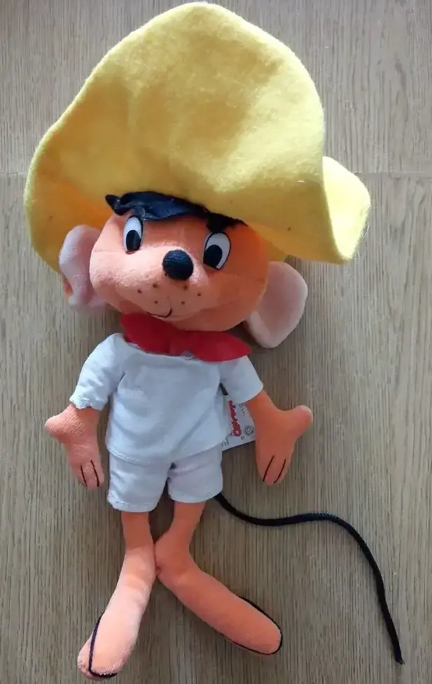 Speedy Gonzales Vintage Plüschfigur (Camtoys 1991) - Sammlerstück