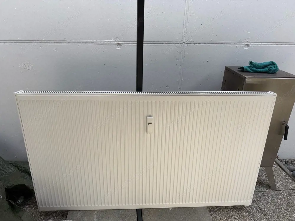 Heizkörper frisch lackiert