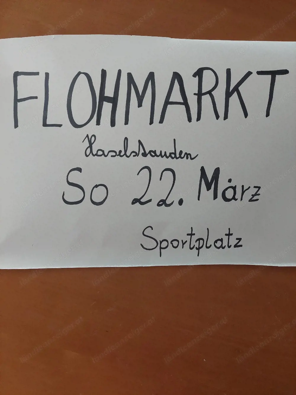 Flohmarkt Haselstauden 