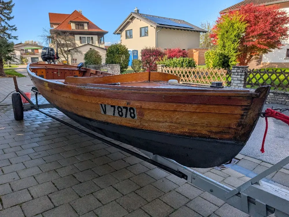 Thurnher Gondel, Bodenseezulassung 20PS Außenborder 