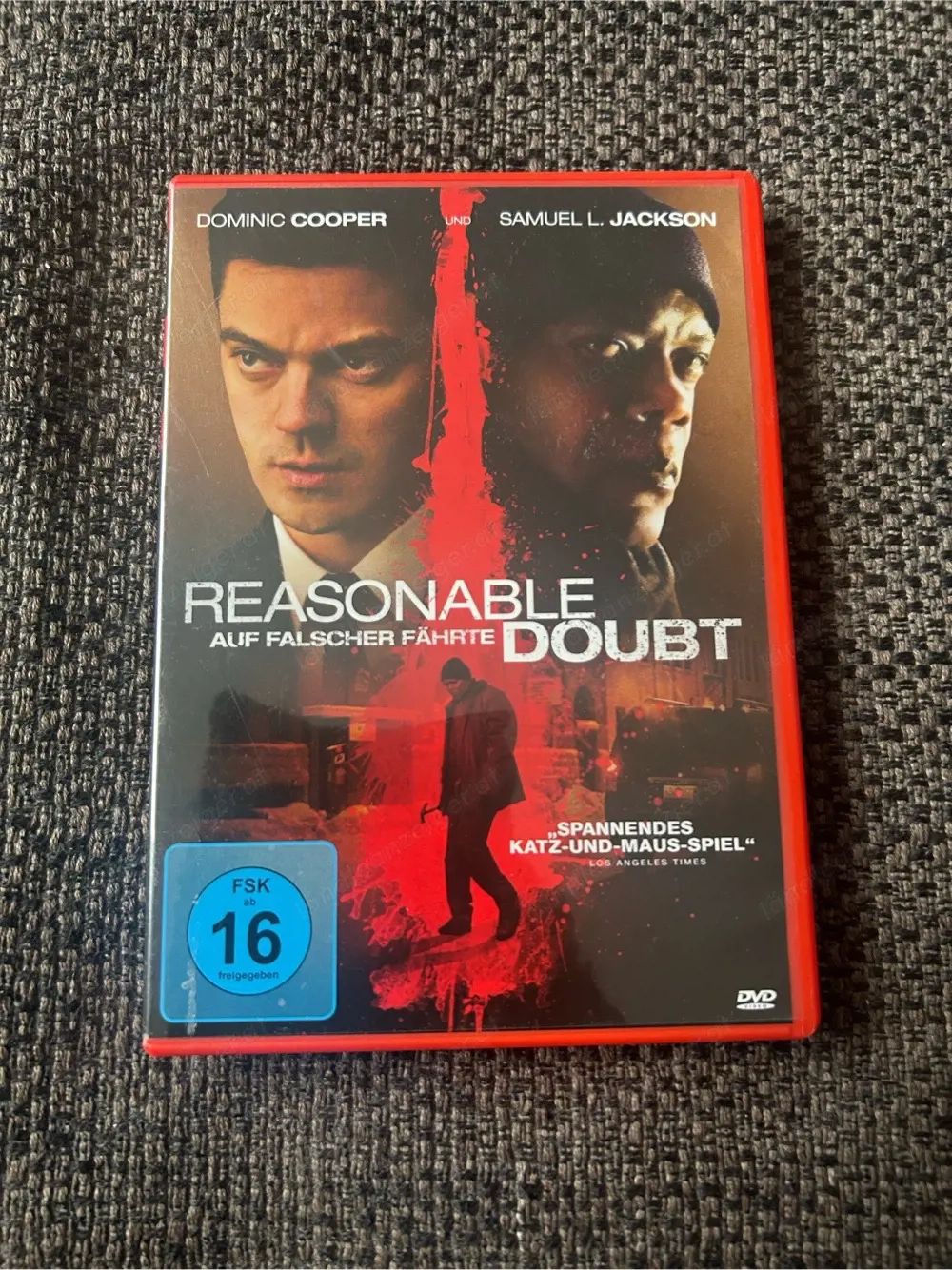 DVD Reasonable doubt, Samuel L. Jackson