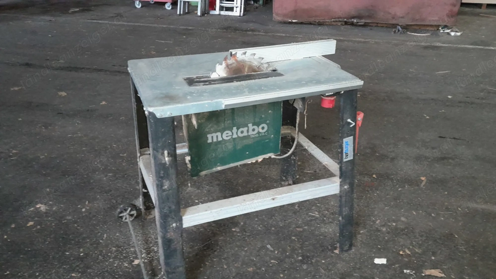 Tischkreissäge Metabo