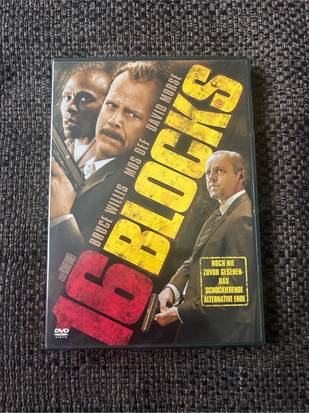 DVD 16 Blocks, Bruce Willis