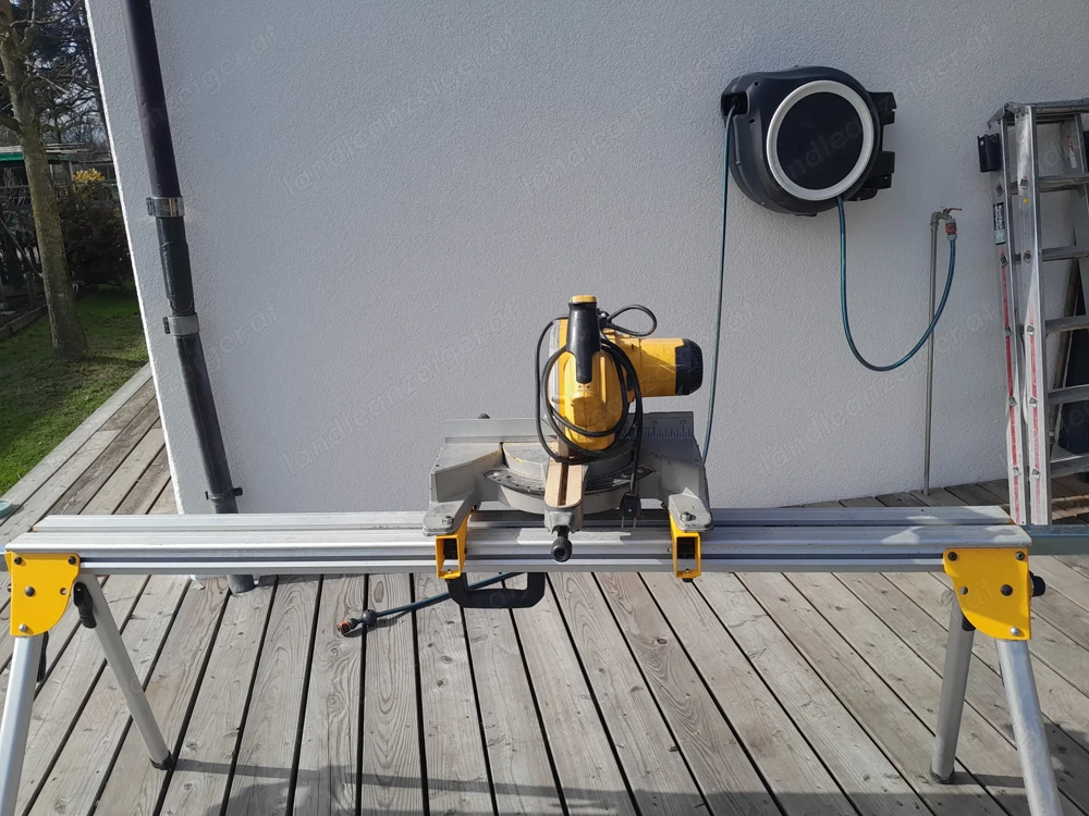 Kappsäge mit neuem Untergestell 