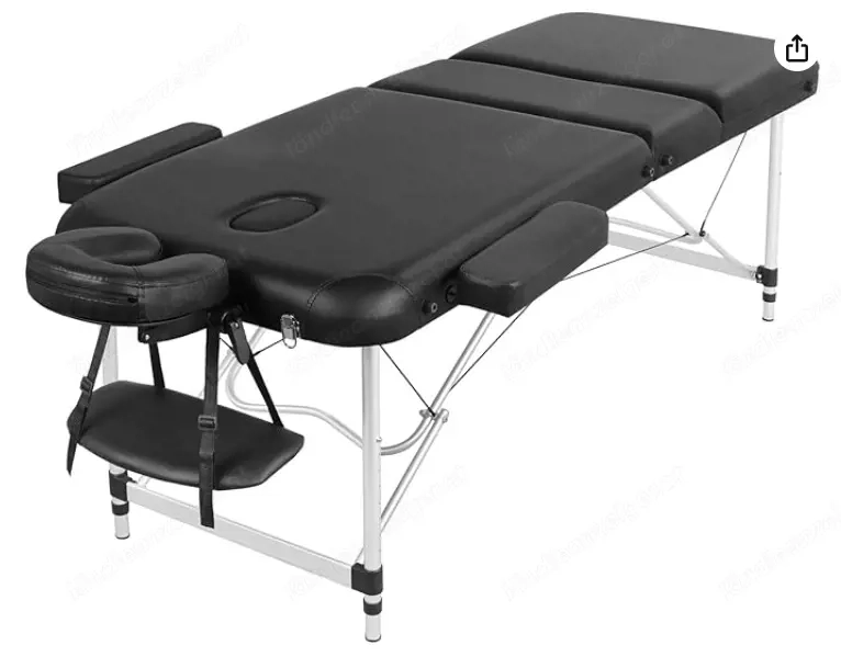 Massageliege tragbar 70 cm breit neu