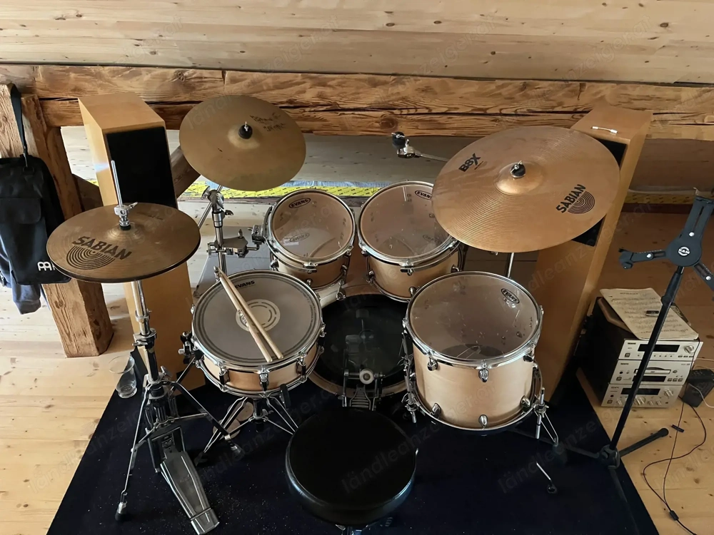 DrumDesign Schlagzeug spielfertig