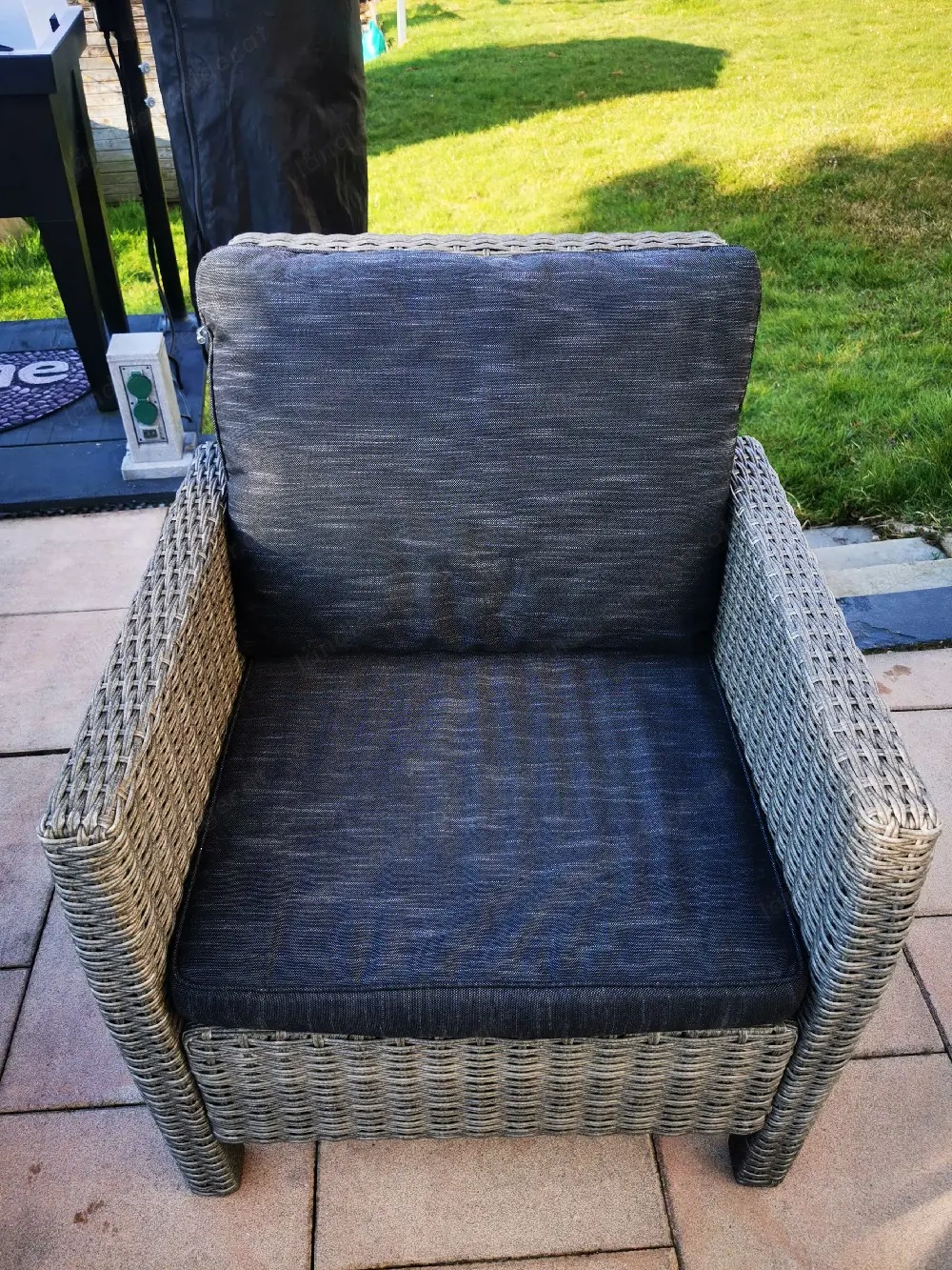 Rattan Stuhl wie neu