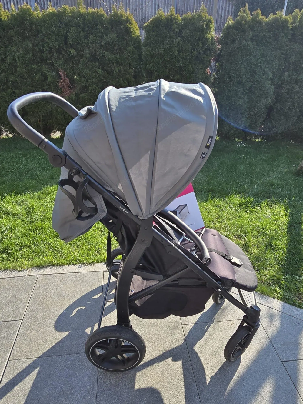 Hauck Buggy Rapid 4D mit viel Zubehör