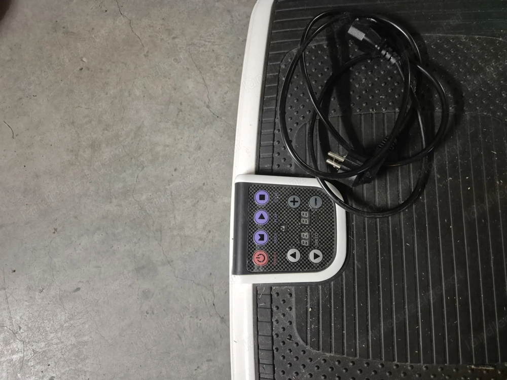 Vibrationsplatte mit Fernbedienung
