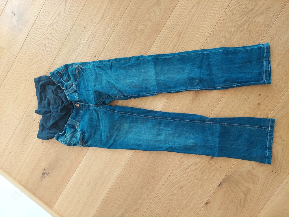 Blaue Umstandshose Gr. 36 