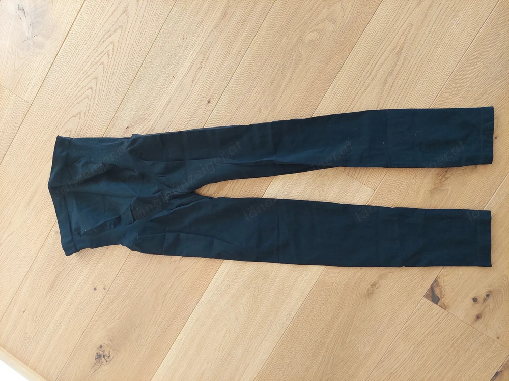 Schwarze Umstandsleggins 
