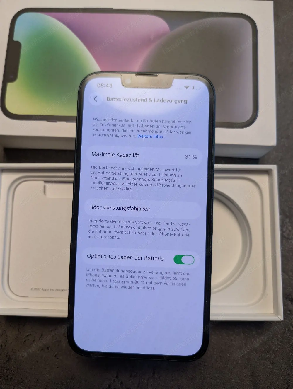 iPhone 14 | Midnight | 128 GB | OVP | Ehrlicher Zustand