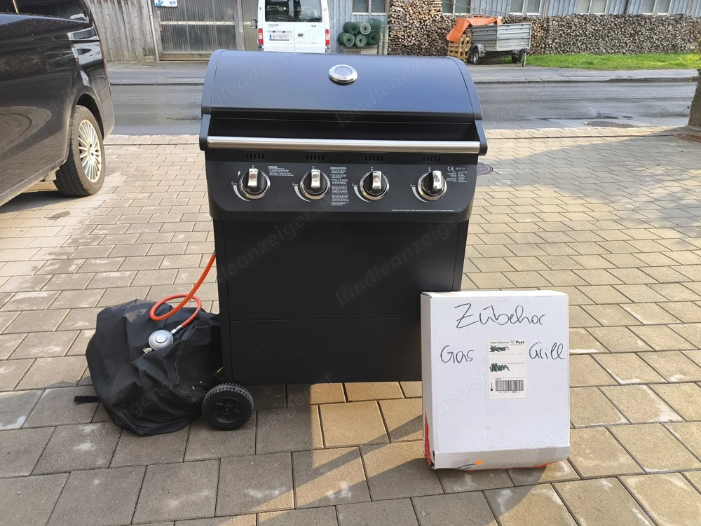 Gasgrill 4-Gasbrenner