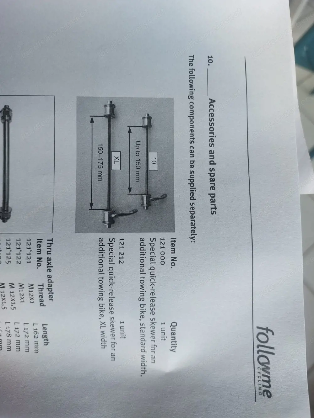 FollowMe Tandemkupplung 