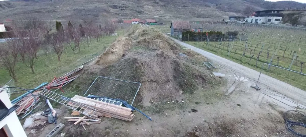 Ausguberde vom Hausbau