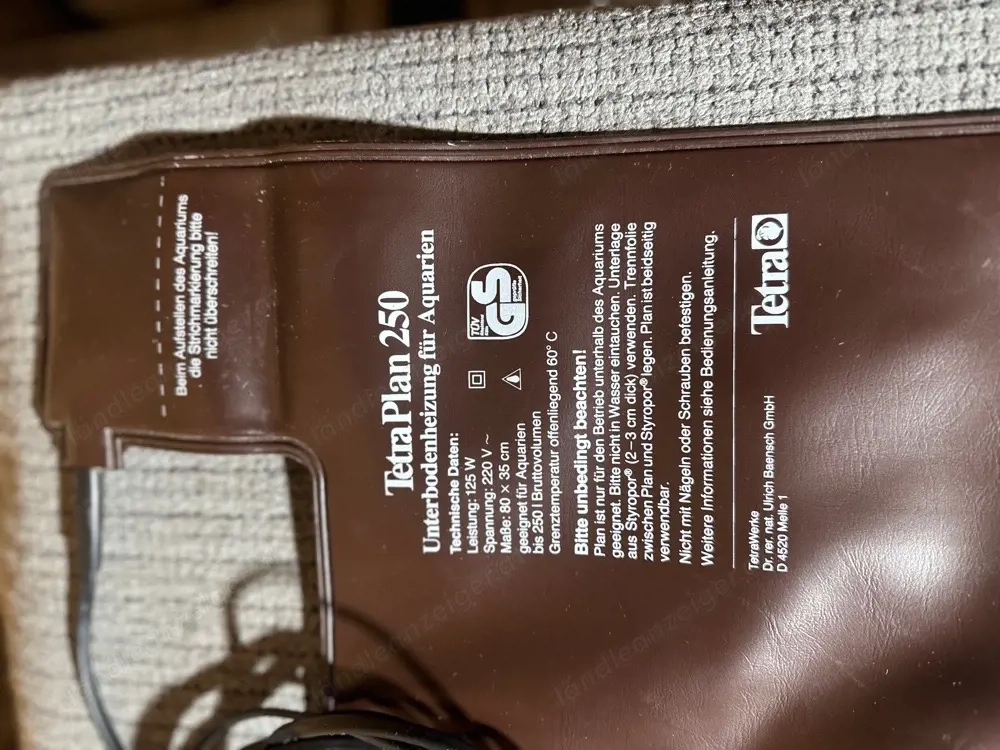 Terrarium Wärmedecke