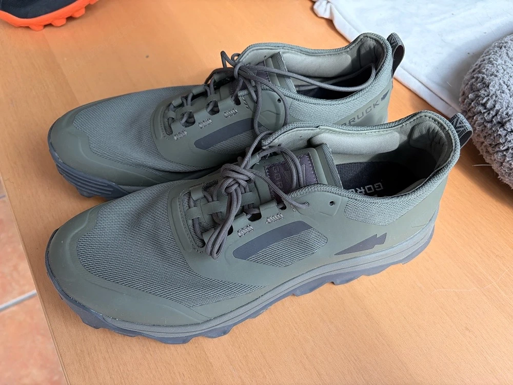 GORUCK Mackall - Earth + Forged Iron Schuhe, Größe 44, wie NEU