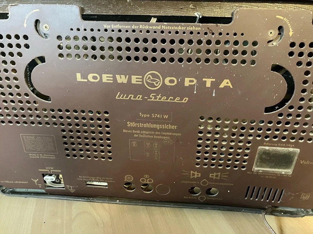 Loewe Opta Lura Stereo - Vintage Röhrenradio