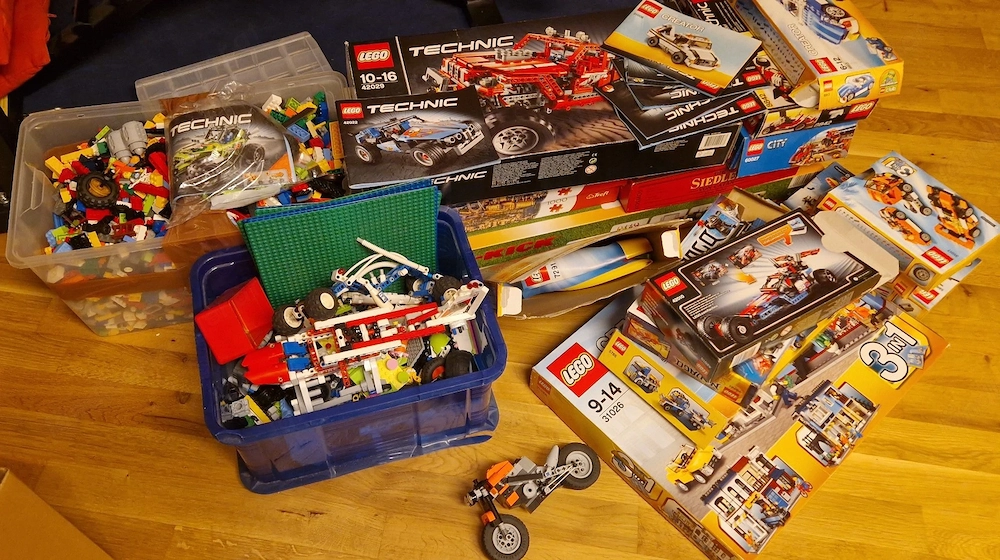 LEGO Sammlung umfangreich, nicht sortiert